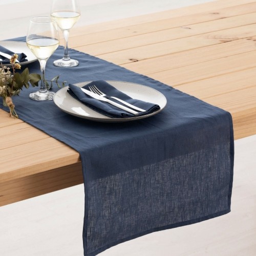 Table Runner Belum Navy Blue 45 x 140 cm image 2