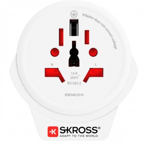 Адаптер для розеток Skross 1.500266 Белый image 2