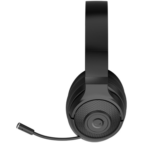 LORGAR Noah 500, Wireless Gaming headset with microphone, JL7006, BT 5.3, battery life up to 58 h (1000mAh), USB (C) charging cable (0.8m), 3.5 mm AUX cable (1.5m), size: 195*185*80mm, 0.24kg, black image 2