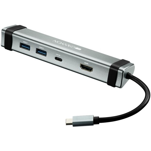 CANYON hub DS-3 4in1 USB-C Space Grey image 2