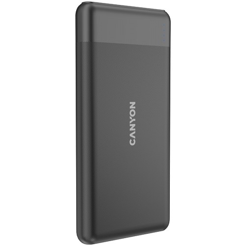 CANYON power bank PB-109 10000 mAh PD 18W QC 3.0 20W Black image 2