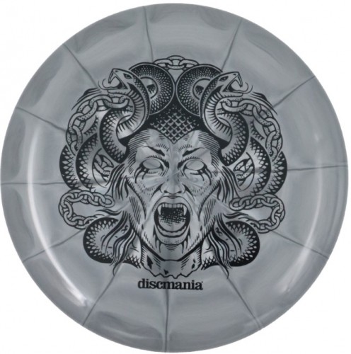 Discgolf DISCMANIA Putter Limited Edition Lux Vapor Link MEDUSA Grey 2/3/0/1 image 2