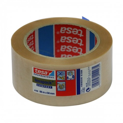 Adhesive Tape TESA 50 mm x 66 m Transparent PVC image 2