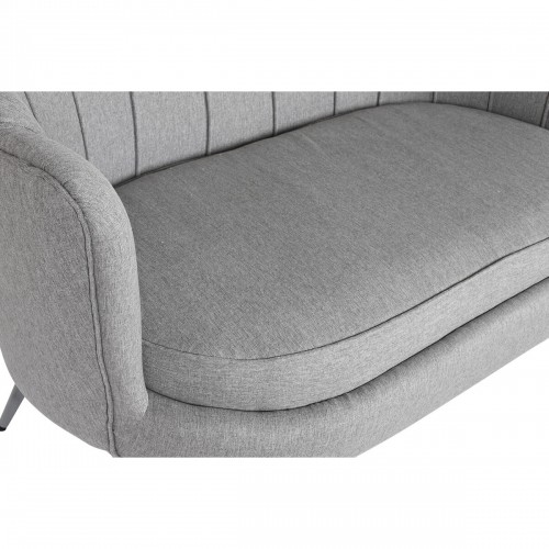Dīvāns Home ESPRIT Pelēks Sudrabains Metāls 130 x 77 x 83 cm image 2