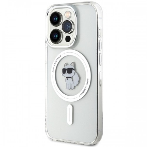 Karl Lagerfeld KLHMP14LHFCCNOT iPhone 14 Pro 6.1" przezroczysty|transparent hardcase IML Choupette MagSafe image 2