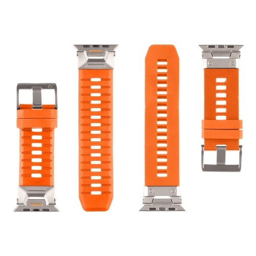 Tactical Tough Band for Apple Watch Ultra Safety Orange image 2