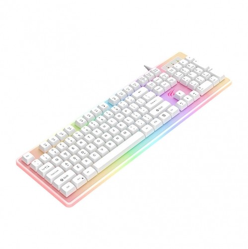 Havit KB876L Gaming Keyboard RGB (white) image 2