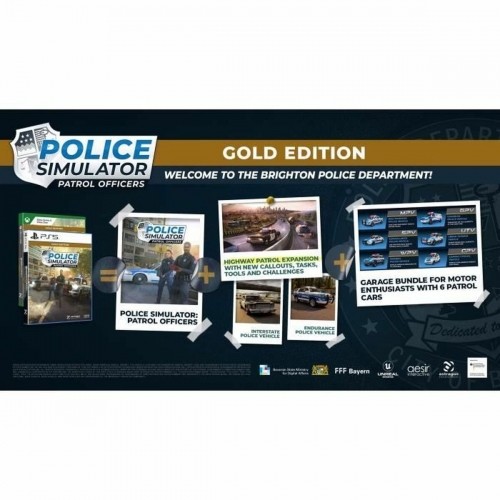 PlayStation 5 Video Game Microids Police Simulator: Patrol Officers - Gold Edition image 2