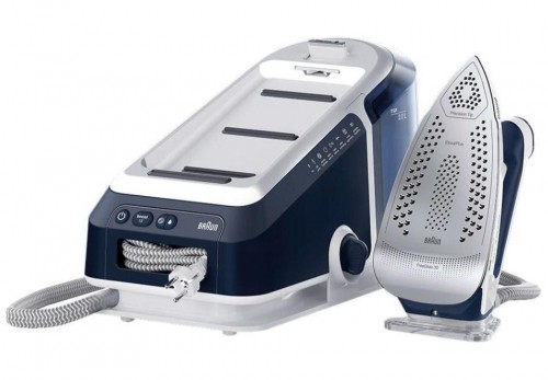 Braun CareStyle 7 Pro IS7282BL steam ironing station 2700 W 2 L Aluminium soleplate Blue, White image 2