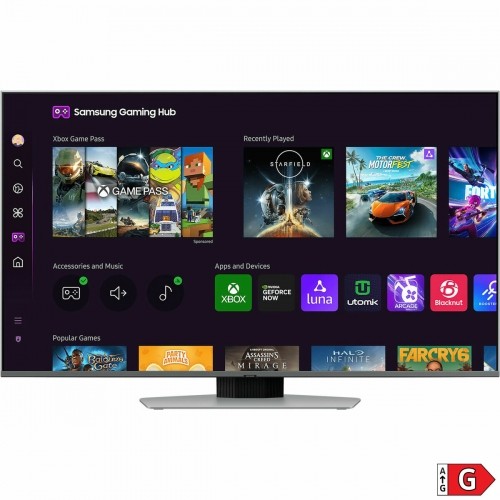 Смарт-ТВ Samsung TQ50Q80D 4K Ultra HD QLED AMD FreeSync 50" image 2