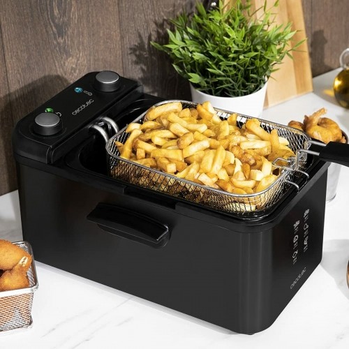 Deep-fat Fryer Cecotec CleanFry Infinity 3000 3 L 2400W Black 2400 W (Refurbished A) image 2