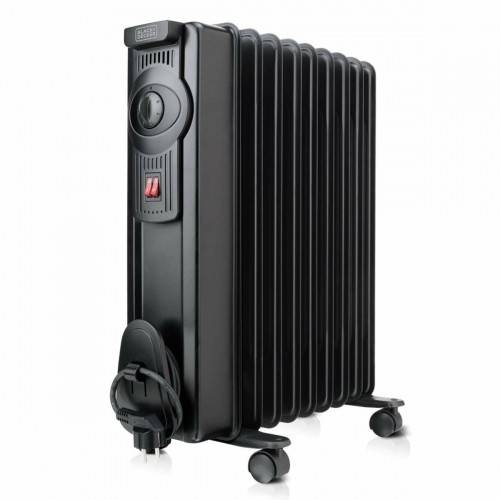 Oil-filled Radiator (9 chamber) Black & Decker BXRA1500E Black 1500 W (Refurbished C) image 2