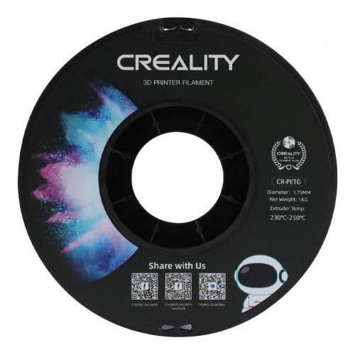 CR-PETG Filament Creality (Transparent blue) image 2