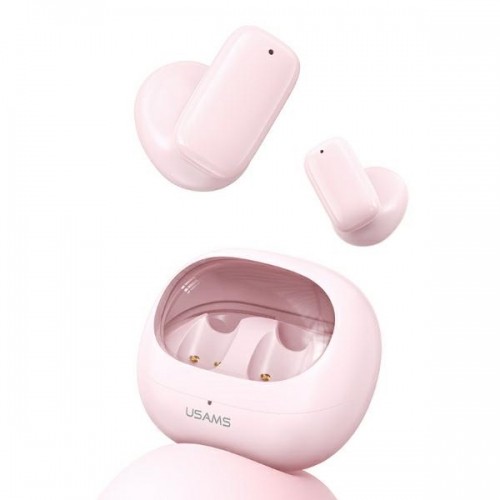 USAMS Słuchawki Bluetooth 5.3 TWS TD Series bezprzewodowe różowy|pink BHUTD03 (TD22) image 2