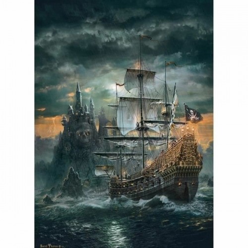 Puzzle Clementoni The Pirate Ship 31682.3 59 x 84 cm 1500 Pieces image 2
