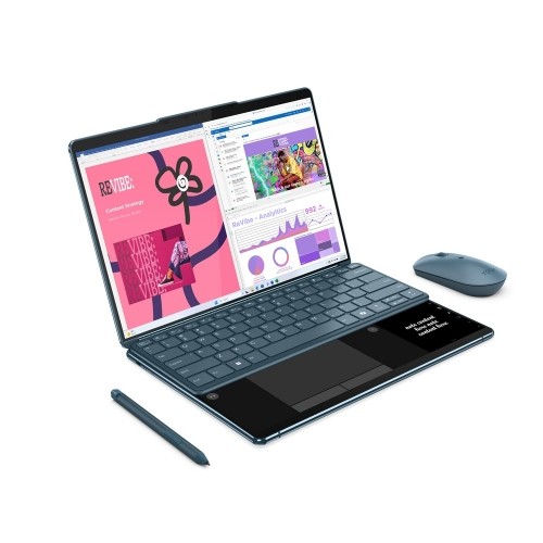 Lenovo Yoga Book 9 13IMU9 Ultra 7 155U 2x 13.3" 2.8K OLED 400nits Glossy 60Hz 32GB LPDDR5x-7467 SSD512 Intel Arc Graphics Win11 Tidal Teal image 2