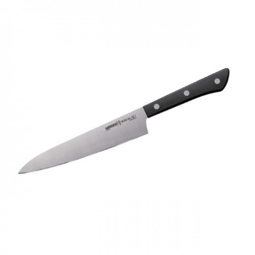 Samura HARAKIRI Универсальный Кухонный нож 150mm 59 HRC с Черной ручкой image 2