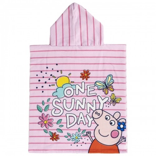 Poncho-Towel with Hood Peppa Pig Pink 50 x 115 cm image 2