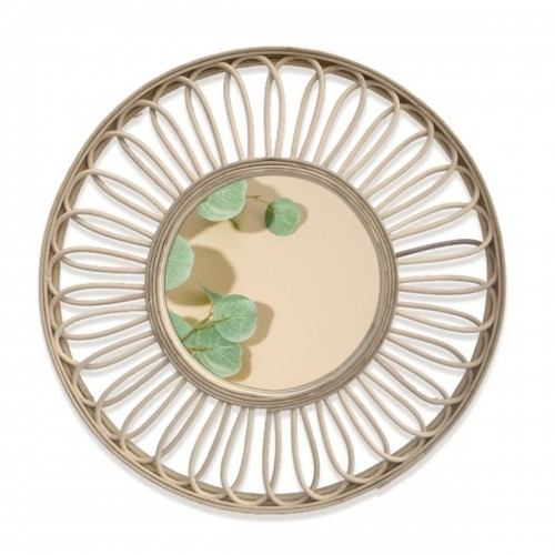 Wall mirror Versa Rattan Mirror Circular 2 x 46 x 46 cm image 2