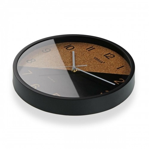 Wall Clock Versa Black Plastic 4,5 x 30 x 30 cm image 2