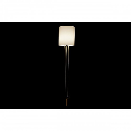 Grīdas lampa DKD Home Decor Balts Bronza Metāls 50 W 220 V 33 x 33 x 165 cm image 2