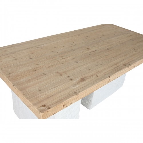 Pusdienu galds Home ESPRIT Balts Sveķi Egle 180 x 90 x 77 cm image 2