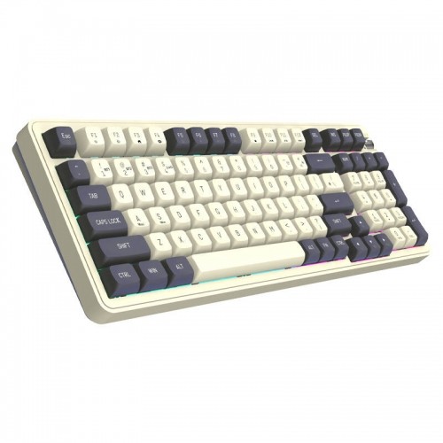 Darkflash DF98 Mocha Mechanical Keyboard (Yellow Keys) image 2
