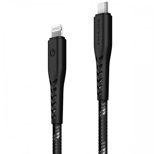 ENERGEA kabel Nyloflex USB-C - Lightning C94 MFI 1.5m czarny|black image 2