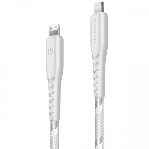 ENERGEA kabel Nyloflex USB-C - Lightning C94 MFI 1.5m biały|white image 2