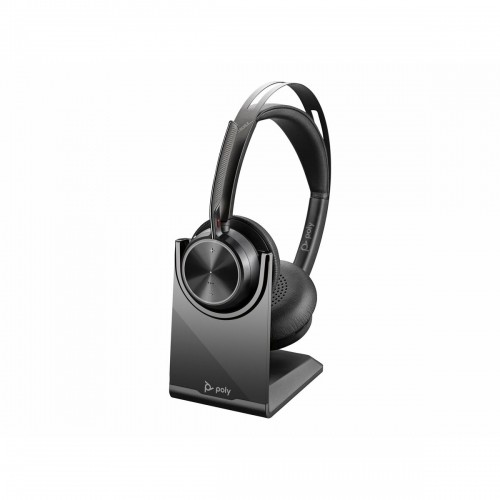 Headphones with Microphone HP Voyager Focus 2 Black image 2