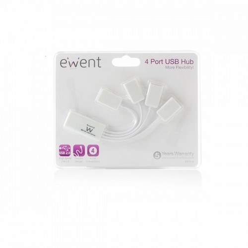 USB Hub Eminent EW1110 White image 2