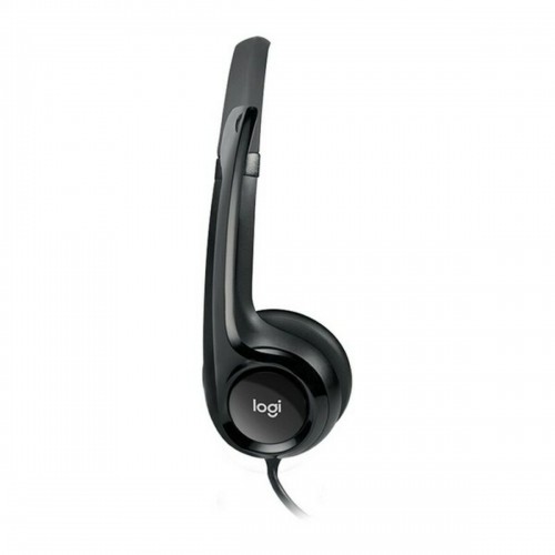Headphones with Microphone Logitech 981-000406 Black image 2
