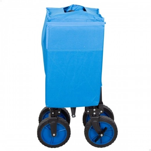 Multi-purpose Cart Aktive Black Polyester PVC Steel 88 x 108 x 47 cm Foldable Beach image 2