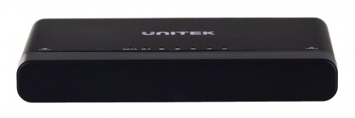 UNITEK S1222A cable gender changer USB 3.2 SATA 2,5/3,5' & M.2 PCIE/NVME Black image 2