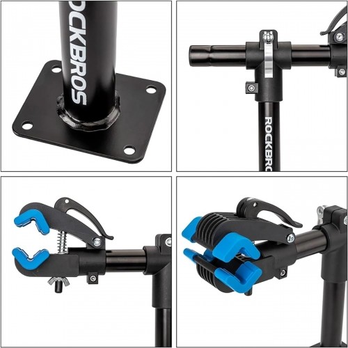 Rockbros 27210002001 Service Stand with Quick Releases for Bicycles - Black image 2