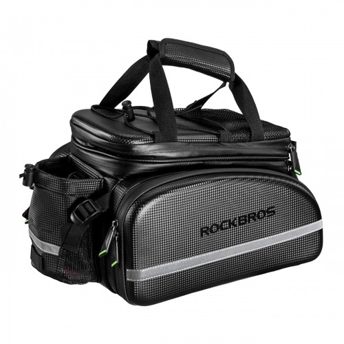 Rockbros A6-6 bicycle bag for trunk, 35 l, with fold-out pockets - black image 2