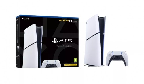 Sony Playstation 5 Digital Edition 1TB Slim Edition Spēļu Konsole image 2