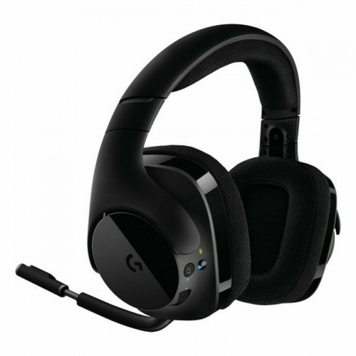 Headphones with Microphone Logitech G533 Black image 2