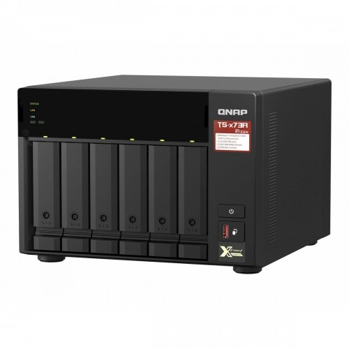 NAS Tīkla Suzrage Qnap TS-673A-8G Melns AM4 Socket: AMD Ryzen™ AMD Ryzen V1500B image 2