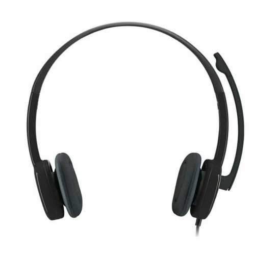 Headphones with Microphone Logitech 981-000589 Black image 2