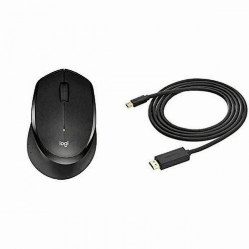 Wireless Mouse Logitech M330 Silent Plus Black image 2