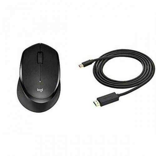 Bezvadu Pele Logitech M330 Silent Plus Melns image 2