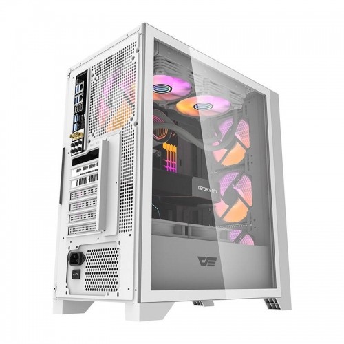 Computer case Darkflash DRX70 MESH + 4 RGB fans (white) image 2