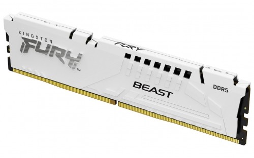 Kingston Technology FURY Beast 32GB 5200MT/s DDR5 CL40 DIMM (Kit of 2) White XMP image 2