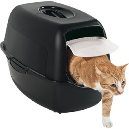 ROTHO Bailey Hooded litter box Black image 2