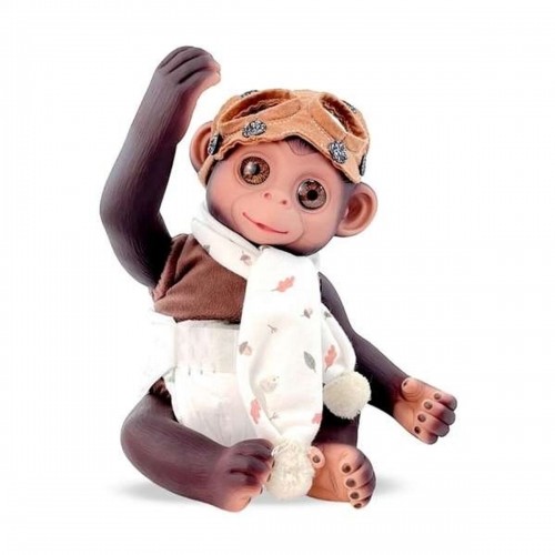 Baby Doll Berjuan Anireal 35 cm Aircraft Pilot Monkey image 2