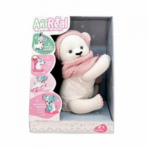 Fluffy toy Berjuan Anireal Polar bear 35 cm image 2