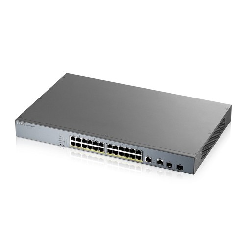Zyxel GS1350-26HP-EU0101F network switch Managed L2 Gigabit Ethernet (10/100/1000) Power over Ethernet (PoE) Grey image 2