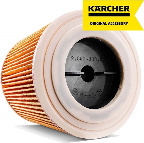 KARCHER kārtridža filtrs WD/SE - 2.863-303.0 image 2