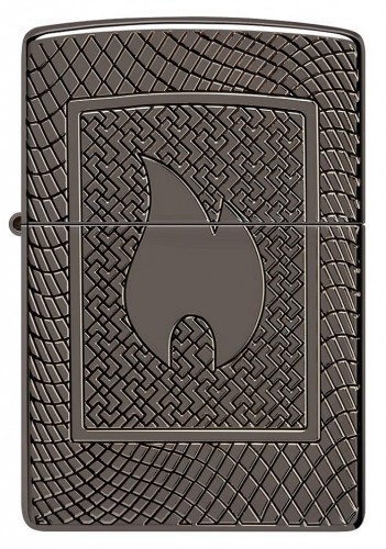 Zippo Lighter 48569 Armor™ Flame Pattern Design image 2